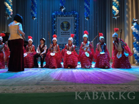 Ансамбль «Санат» завоевал 1 место на международном фестивале «Кубок Европы» в Беларуси