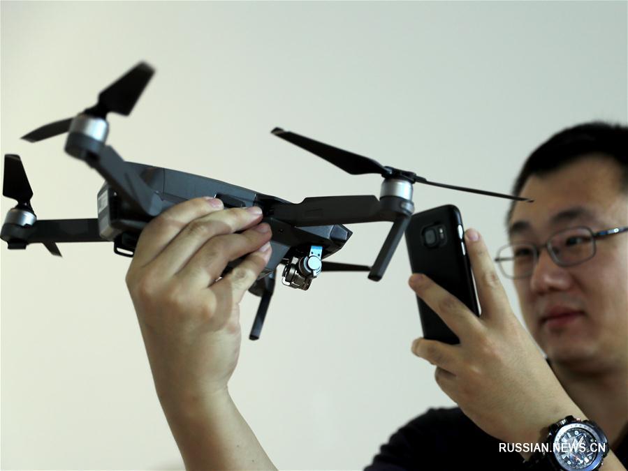 В Пекине представили новый дрон Mavic Pro