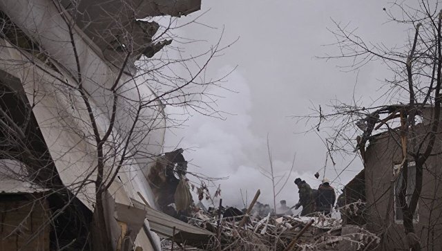В самолете «Боинг-747» не было груза, предназначенного для Кыргызстана – аэропорт «Манас»