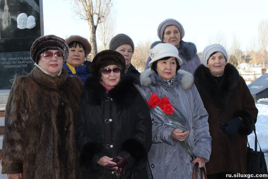 В Бишкеке прошел митинг-реквием, посвященный дню прорыва блокады Ленинграда