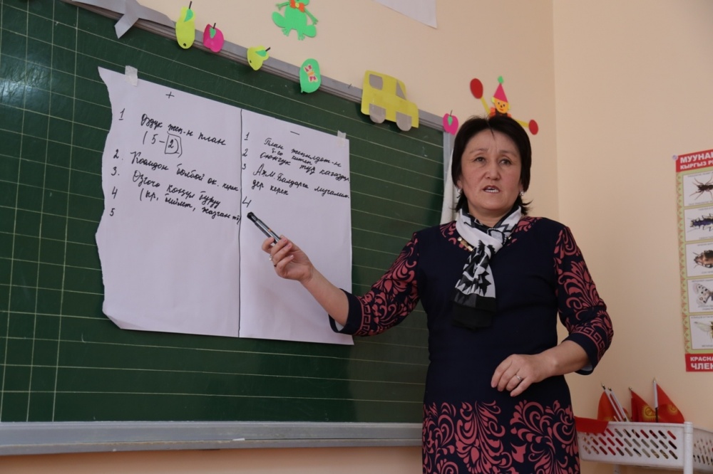 В Кыргызстане объявлен конкурс “Первый учитель2017” среди сельских учителей