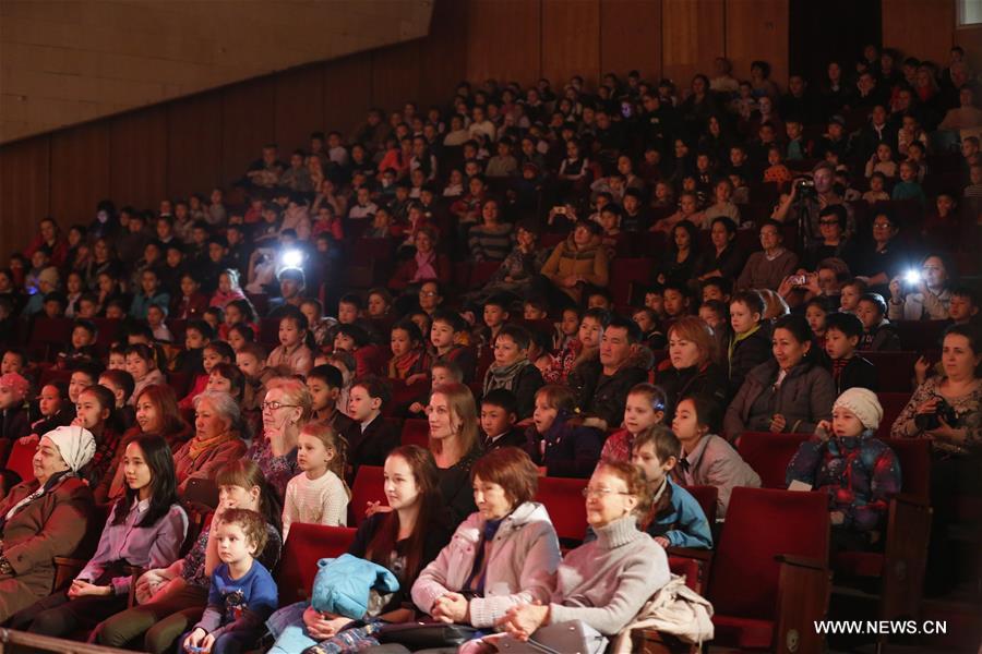 Кыргызстане премьера нового спектакля-сказки театра ушу 