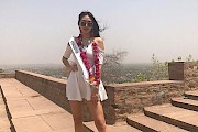 Две красавицы из Кыргызстана принимают участие в конкурсе Supermodel International-2017 в Индии