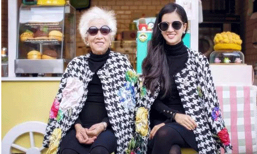 85-летняя красавица