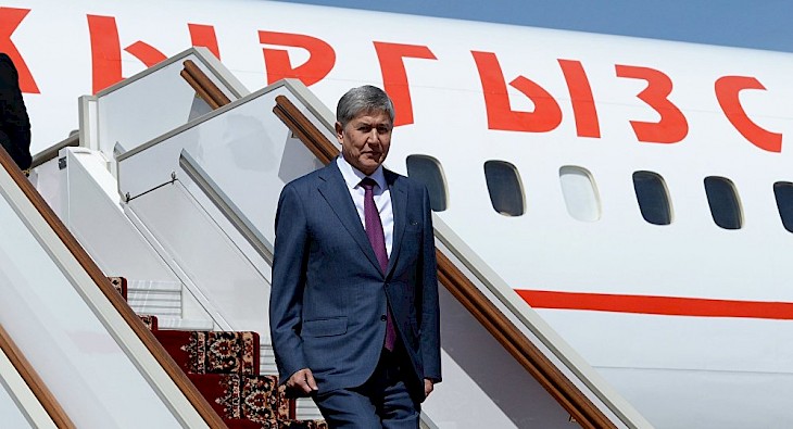 Президент Алмазбек Атамбаев посетит с рабочим визитом Китай