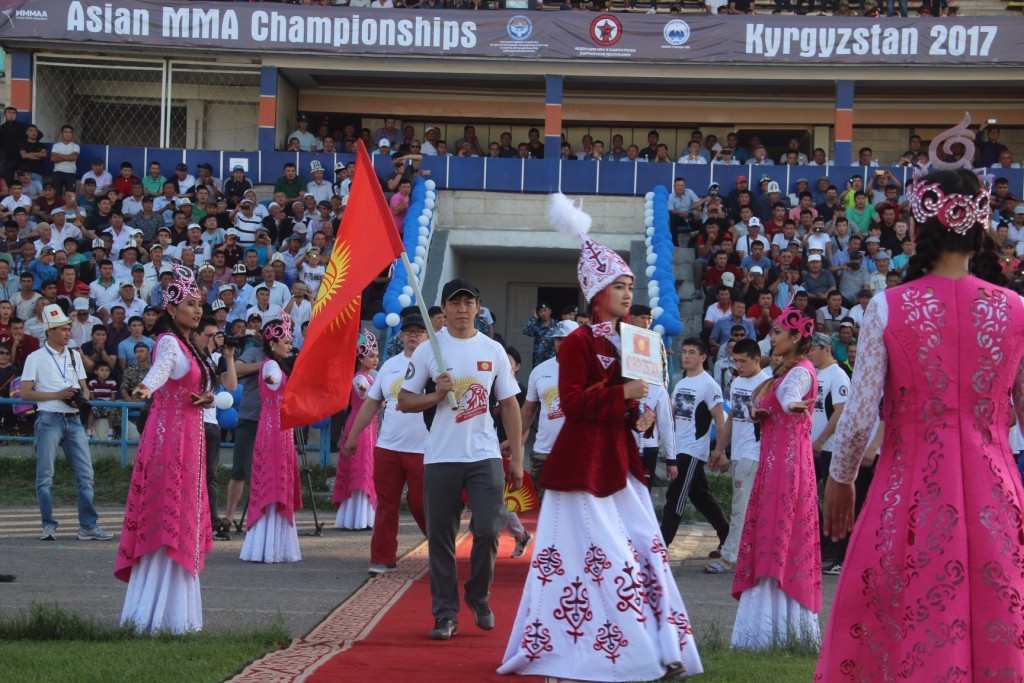 В Оше состоялся чемпионат Азии по смешанным единоборствам