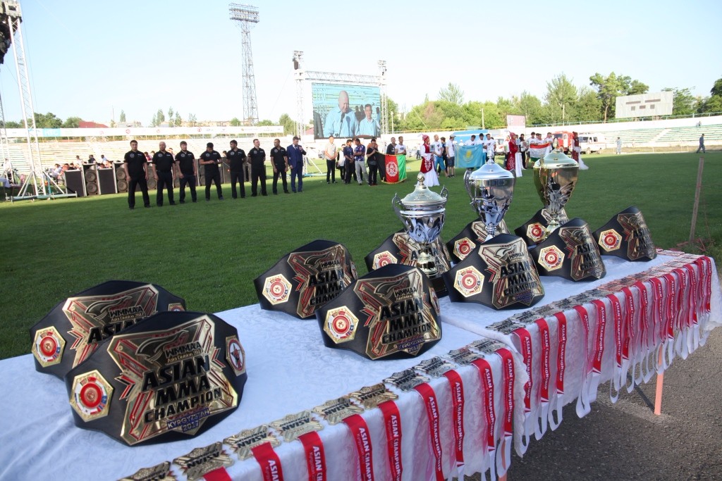 В Оше состоялся чемпионат Азии по смешанным единоборствам