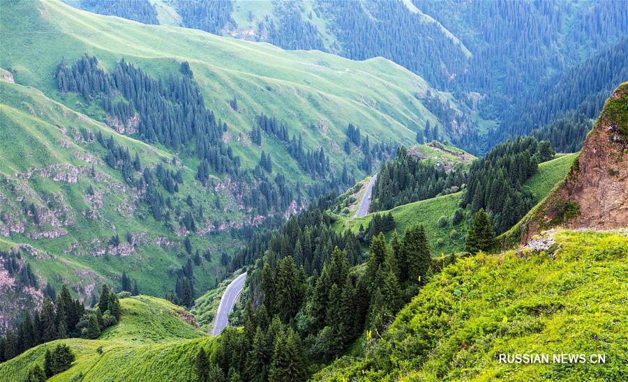 Самое красивое шоссе в Синьцзяне