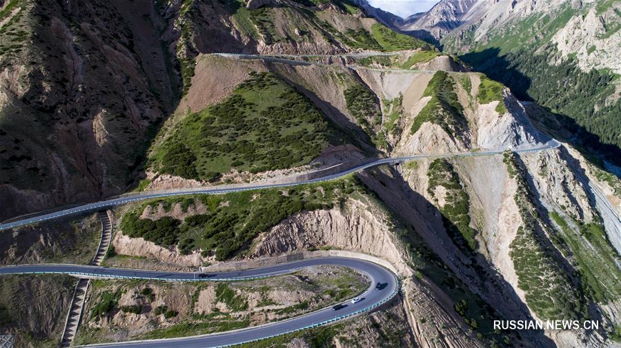 Самое красивое шоссе в Синьцзяне