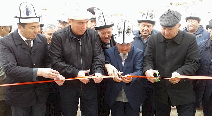 В Алае открылся новый современный спортзал