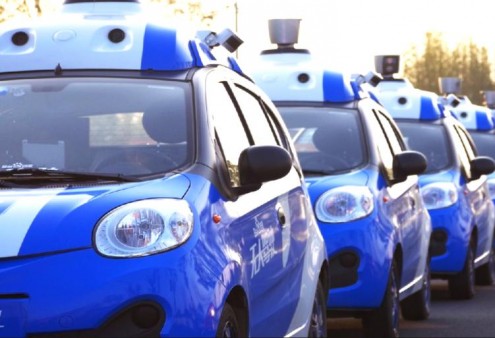 Китай запустит массовое производство беспилотных автомобилей