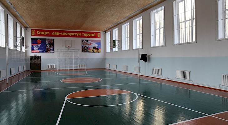 В отдалённом селе Алайского района впервые открыли современный спортзал