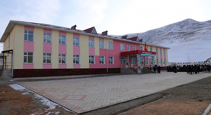 В Алае сдали в эксплуатацию новую школу со всеми удобствами
