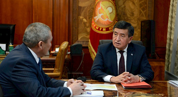 Жээнбеков поручил тщательно подготовить экспертную группу для переговоров по ж/д КНР–КР–РУз