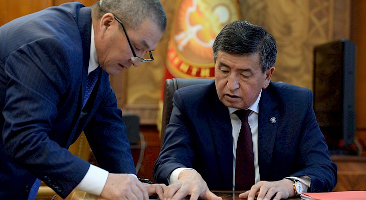 Жээнбеков поручил тщательно подготовить экспертную группу для переговоров по ж/д КНР–КР–РУз