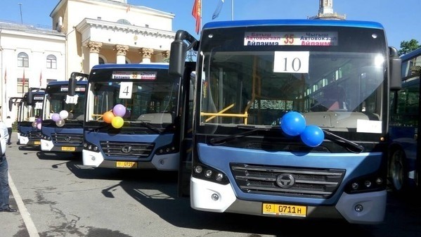Мэрия планирует купить 350 автобусов, чтобы заменить маршрутки в центральной части Бишкека, - первый вице-мэр