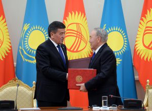 Жээнбеков: Граница между Кыргызстаном и Казахстаном будет воротами доверия, добрососедства и взаимовыгодного сотрудничества