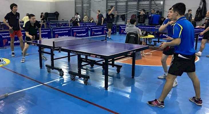 В Кыргызстане завершился I тур открытого чемпионата страны по настольному теннису