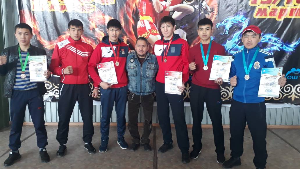 В Ошской области прошел чемпионат Кыргызстана по Ушу-Саньда
