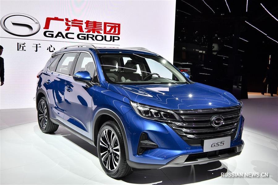 Китайский бренд Trumpchi показал свой первый автомобиль класса SUV на Парижском автосалоне-2018