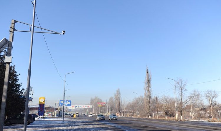 В Кыргызстане установлены первые камеры по проекту «Безопасный город»