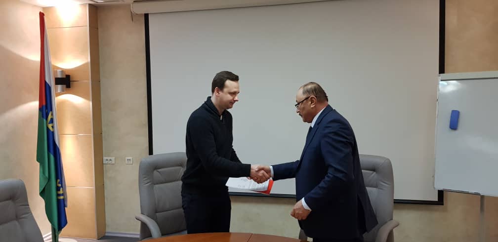 Подписан Меморандум между Минэкономики КР и Центром поддержки экспорта Тюменской области РФ о сотрудничестве в области поставок продтоваров