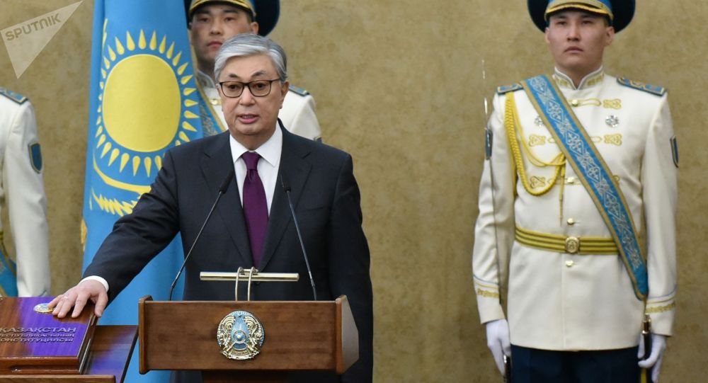 Казакстанда Касым-Жомарт Токаевдин инаугурациясы өтүп жатат