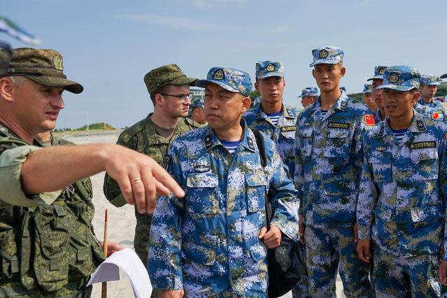 Команда Китая приступила к тренировкам перед соревнованиями «Десантный взвод» в рамках АрМи-2019