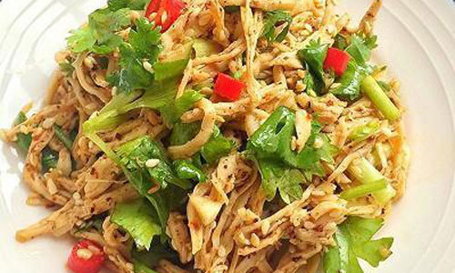 Салат с куриной грудкой по-китайски(фото рецепт)