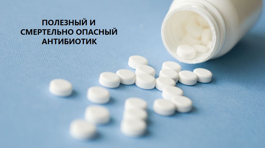 Полезный и смертельно опасный антибиотик