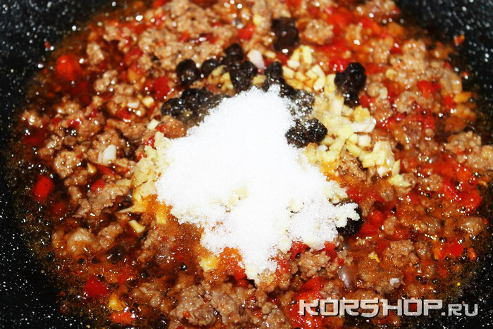 Китайское блюдо Mapo Doufu тофу, Mapo-тофу. Рецепт