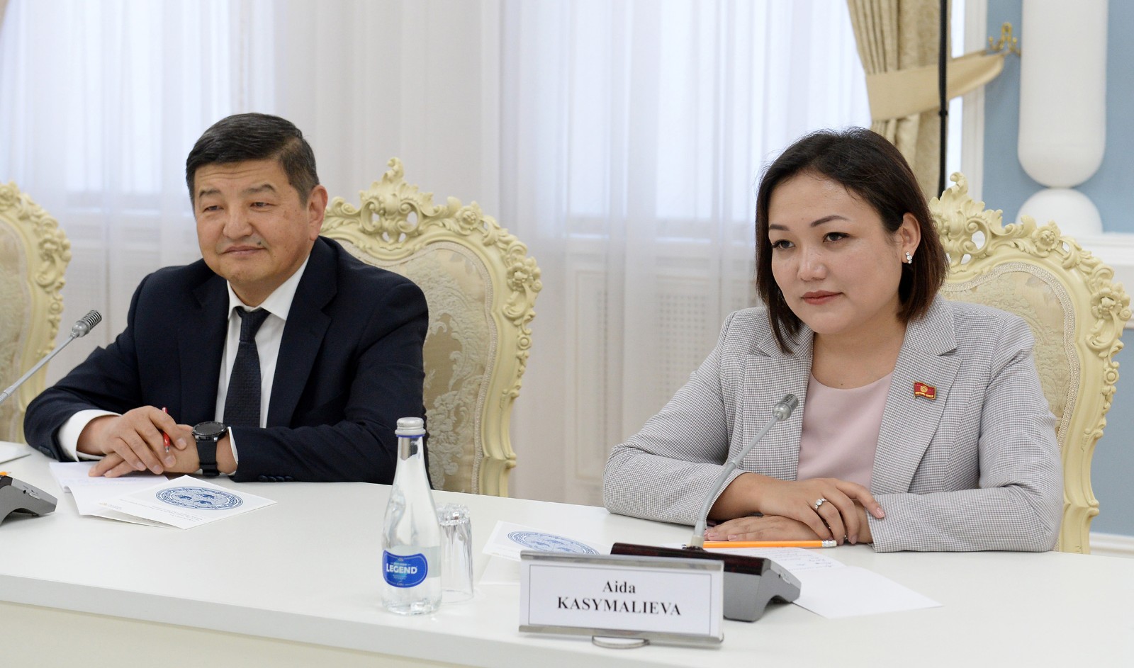 Президент Сооронбай Жээнбеков встретился с парламентской делегацией Швеции