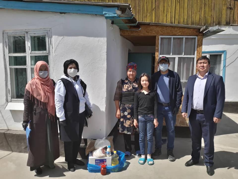 Жители Таласской области показали свою сплоченность