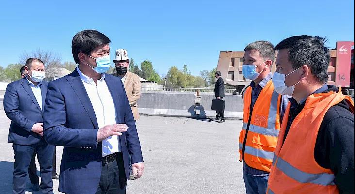 Премьер-министр Кыргызстана посетил China Railway No.5 Engineering Group Co., Ltd.