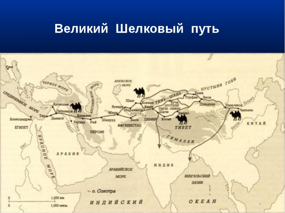 Что мы знаем о Шелковом пути