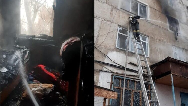 В Казахстане в пожаре погибли 5 детей из одной семьи